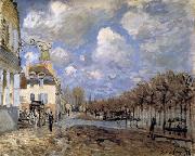 Alfred Sisley Flood at Port-Marly china oil painting artist